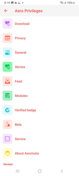 insta red apk
