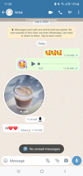 download whatsapp royal blue