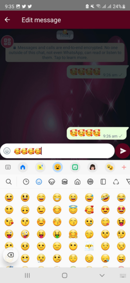 update NAWhatsApp
